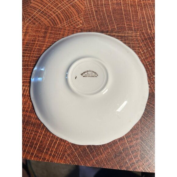 RARE Spencer Stevenson Co. LTD Bone China Cup &amp; Saucer Set Made in England 2 - Picture 6 of 7